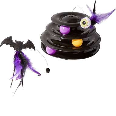 spooky cat toys